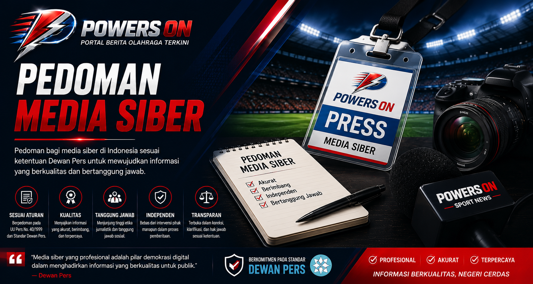 Pedoman Media Siber POWERS ON