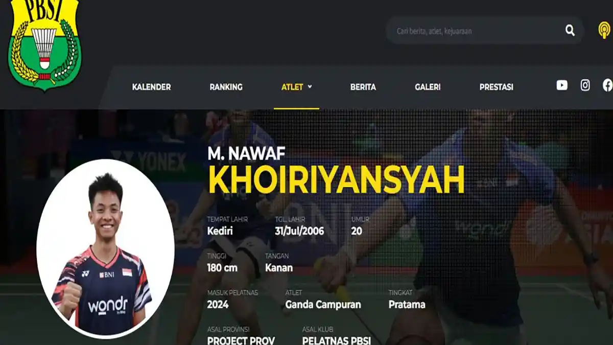 nawaf khoiriyansyah - ilustrasi berita Profil Nawaf Khoiriyansyah, Atlet Muda Asal Kediri yang Tembus Pelatnas PBSI