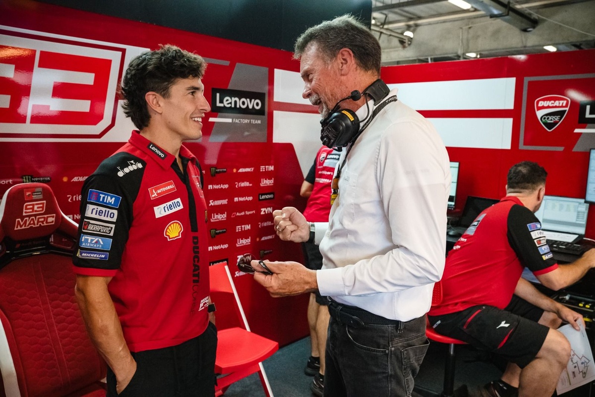 uji brno pirelli - ilustrasi berita Uji Brno Pirelli: Aprilia Tercepat, Marquez Alami Kecelakaan Ringan