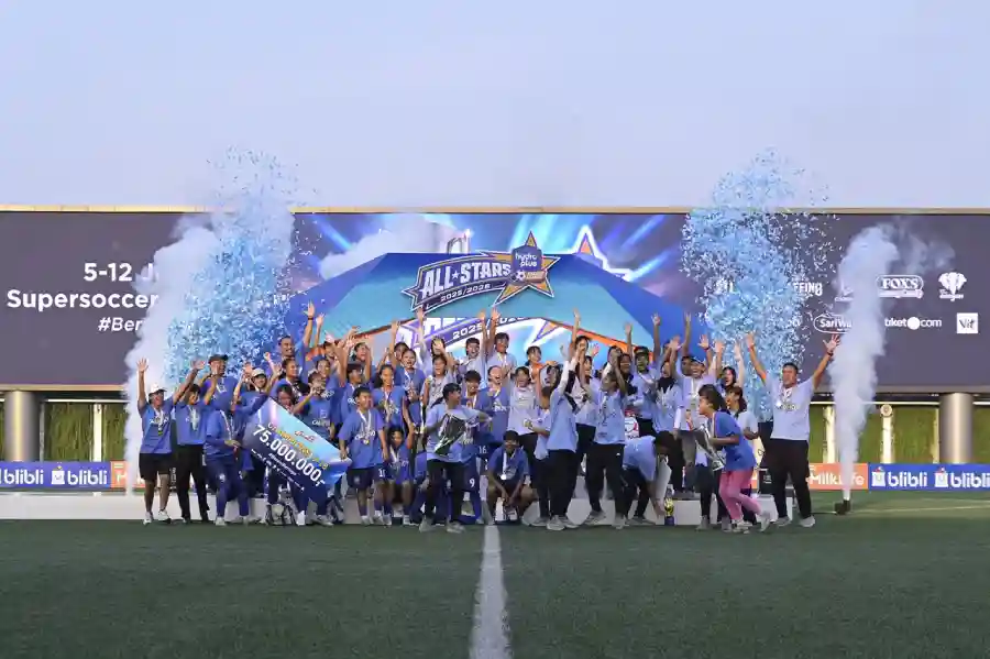 akademi persib bandung - ilustrasi berita Akademi Persib Bandung dan Goal Aksis Cimahi Juara HYDROPLUS Soccer League…