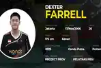 Profil Dexter Farrell: Biodata Pebulutangkis Muda Asal Jakarta yang Mengidolakan Hendra Setiawan
