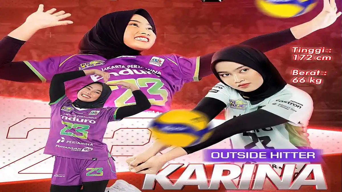 karina putri aprina - ilustrasi berita Profil Karina Putri Aprina: Outside Hitter Muda Asal Kediri yang Mulai Mencuri…