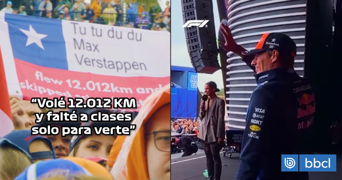 bendera chile - ilustrasi berita Bendera Chile jadi sorotan saat menyambut Max Verstappen di GP Belanda