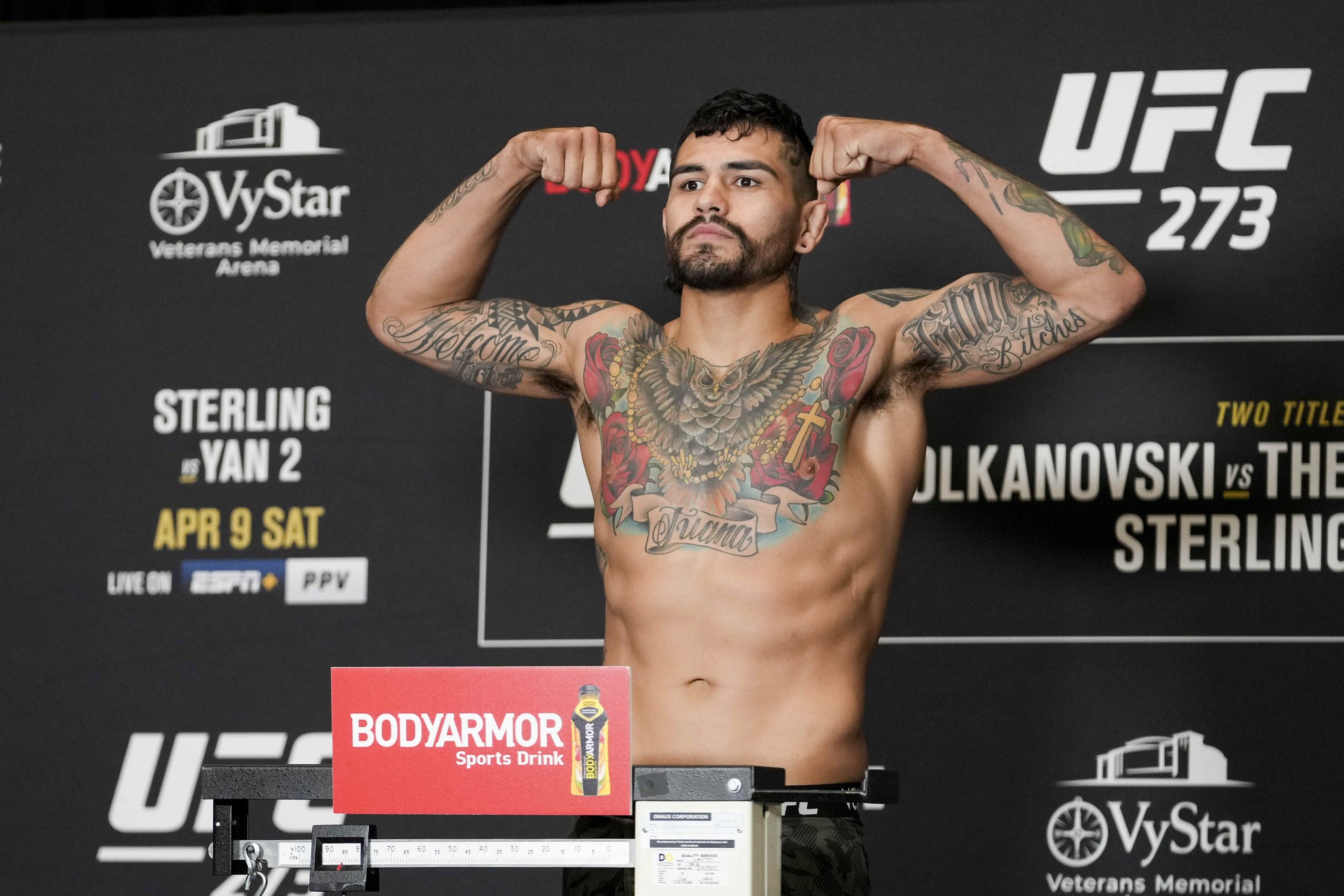 hernandez vs rodrigues - ilustrasi berita Hernandez vs Rodrigues: UFC Fight Night di Sacramento Jadi Puncak…