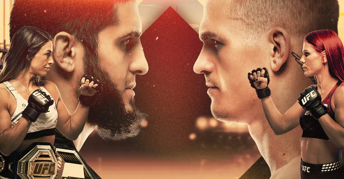 islam makhachev - ilustrasi berita Islam Makhachev Hadapi Ian Machado Garry di UFC 330, Bisakah Dia Cetak Sejarah?