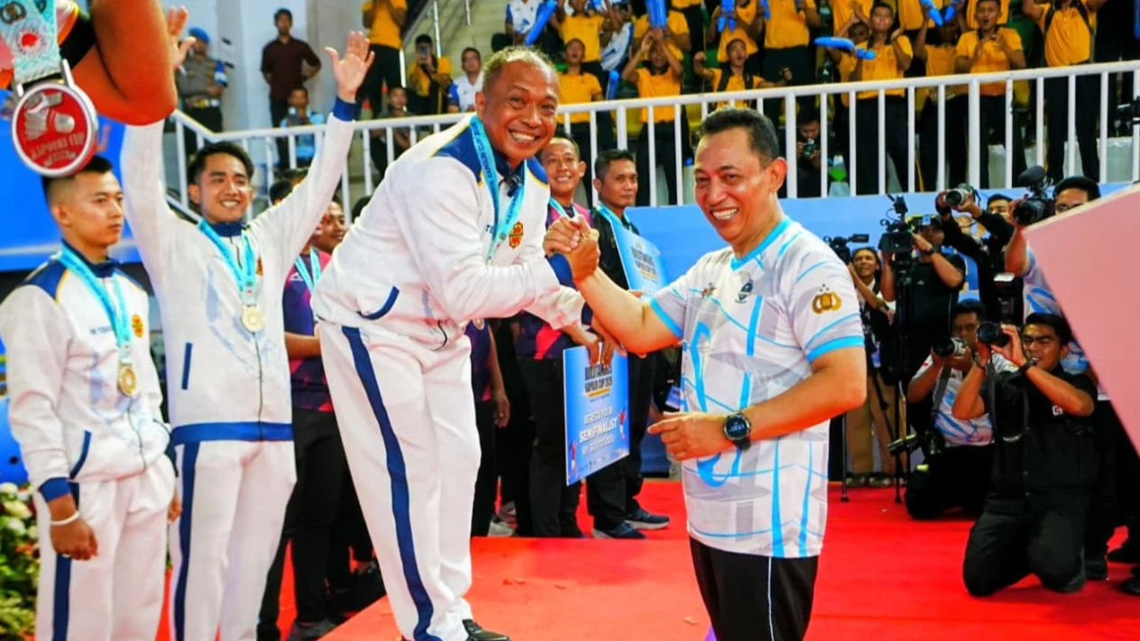 Resmi Tutup Kapolri Cup 2026, Kapolri Dukung Prestasi Atlet Nasional