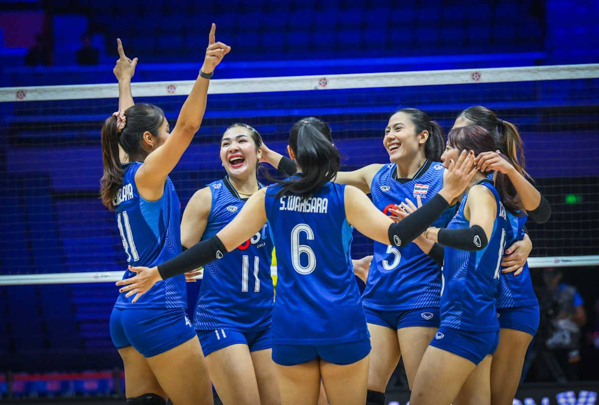 thailand perkasa - ilustrasi berita Kejuaraan Voli Putri Asia 2026: Thailand Perkasa di Pertandingan Pertama